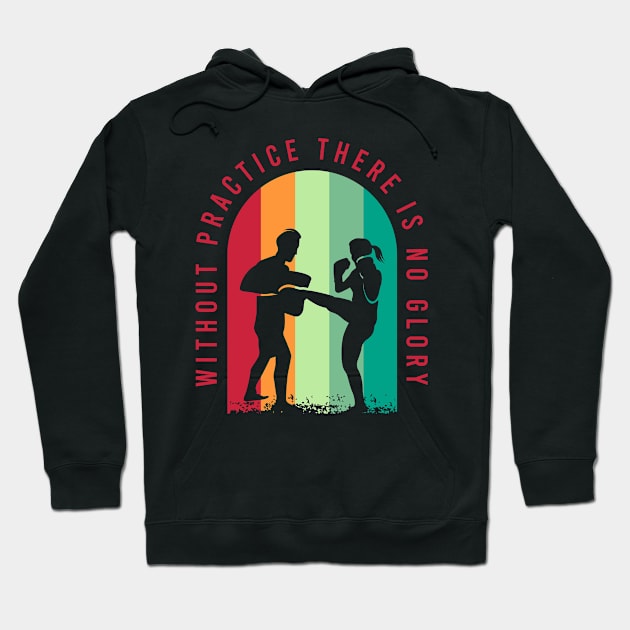 Fighter Design for a Martial Arts Lover Hoodie by AlleyField